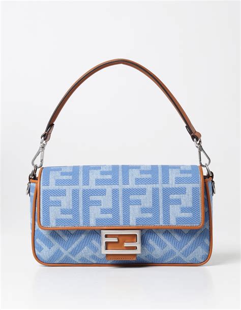 fendi baguette denim price|baguette bag fendi vintage.